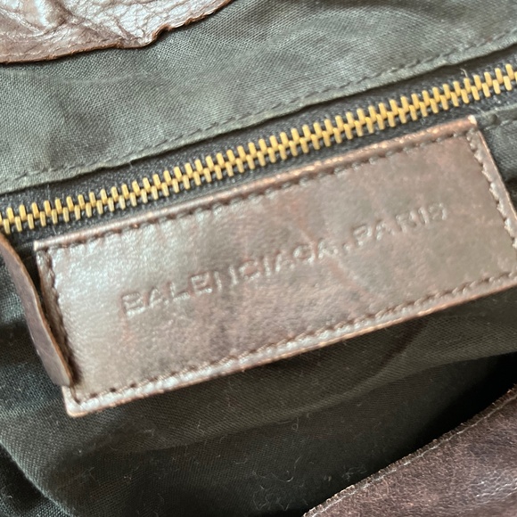 Gorgeous Balenciaga Bag, Warm Brown, Agneau, City Line - Picture 4 of 9